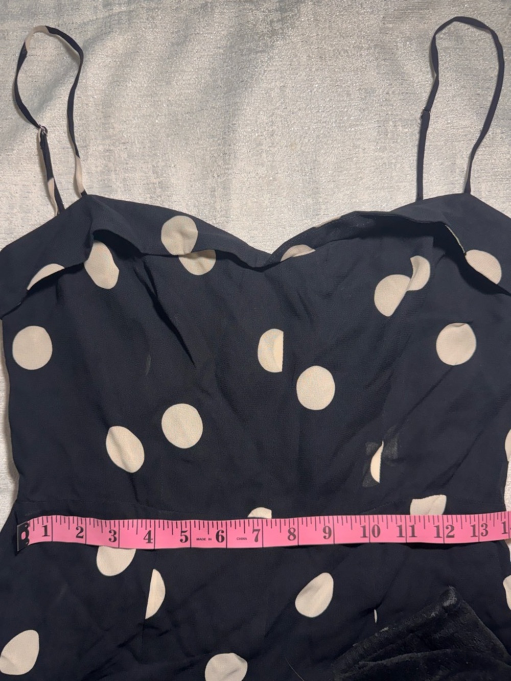 Reformation Moon Dot Midi Slip Fredo Dress, size 8, NWT - Picture 14 of 16